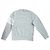 Grauer Baumwoll-Sweatshirt mit Rundhalsausschnitt 4-Bar Loopback von Thom Browne - Ansicht 2