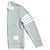 Grauer Baumwoll-Sweatshirt mit Rundhalsausschnitt 4-Bar Loopback von Thom Browne - Ansicht 3