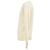 Saint Laurent Strickpullover aus cremefarbener Wolle Weiß Roh - Ansicht 2