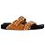 Sandalias planas con hebilla Lennya en ante marrón de Isabel Marant