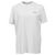 Camiseta de algodón blanco con estampado del logo Golden Goose Crudo