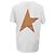 Camiseta de algodón blanco con estampado del logo Golden Goose Crudo - vista 3