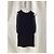 Abito Mini in Velluto Saint Laurent in Viscosa Nera Nero - vista 6