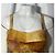 Top corto de algodón amarillo tie-dye con memoria arrugada de la colección Jason Wu Camello - vista 10