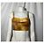 Top corto de algodón amarillo tie-dye con memoria arrugada de la colección Jason Wu Camello - vista 7