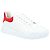 Sneaker Oversized Court di Alexander McQueen Bianco
