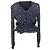 Maje Tierdruck-Top aus marineblauem Polyester