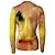 Gelber Kaschmirpullover mit Aquarellkrawatte aus der Jason Wu Kollektion - Ansicht 3