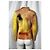 Gelber Kaschmirpullover mit Aquarellkrawatte aus der Jason Wu Kollektion - Ansicht 9