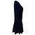 Abito Mini Ganni in Lana Merino Blu Navy