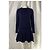 Abito Mini Ganni in Lana Merino Blu Navy - vista 6