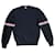 Thom Browne 4-Bar Loopback Rundhals Sweatshirt aus navy Baumwolle Blau Marineblau - Ansicht 2