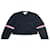 Thom Browne 4-Bar Loopback Rundhals Sweatshirt aus navy Baumwolle Blau Marineblau - Ansicht 7