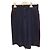 Falda culotte Agnès b. azul marino lana