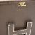 Hermès Borsa Clutch Hermes Jige PM Courchevel Ebano Damier ebene - vista 10