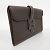Hermès Borsa Clutch Hermes Jige PM Courchevel Ebano Damier ebene - vista 2