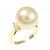 Anello in Perla Bianca Mikimoto