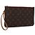 LOUIS VUITTON Monogram Neverfull MM Pouch Accessory Pouch LV Auth 113177