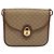 Céline Borsa a spalla in tela Macadam CELINE in pelle PVC beige marrone oro Auth 115531 D'oro - vista 13