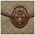 Céline Borsa a spalla in tela Macadam CELINE in pelle PVC beige marrone oro Auth 115531 D'oro - vista 19