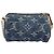 LOUIS VUITTON Monogram Denim Trousse Speedy Pouch Blue M95082 LV Auth 94097 - view 2