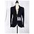 Chanel Neue atemberaubende schwarze Tweedjacke - Ansicht 7