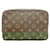 Pochete Monogram Louis Vuitton Marrom  ref.2059555