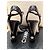 Cambon Chanel Sandali con tacco LAMPÂT CAL Nero - vista 12