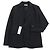 Autre Marque Giacca nera su misura da uomo PIUORO PR01J01 Nero