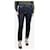 Autre Marque Dark blue high-rise jeans - size UK 10 Cotton  ref.2059775