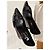Dior Pumps Schwarz Leder Spitz zulaufend - Ansicht 4