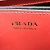 Borsa in pelle Prada Saffiano Matinee 1BA282 Rosso - vista 16