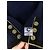 Chanel Neues Icon La Pausa CC Knöpfe Kleid Marineblau - Ansicht 12