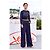 Chanel Neues Icon La Pausa CC Knöpfe Kleid Marineblau - Ansicht 4