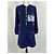 Chanel Neues Icon La Pausa CC Knöpfe Kleid Marineblau - Ansicht 5