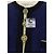 Chanel Neues Icon La Pausa CC Knöpfe Kleid Marineblau - Ansicht 7