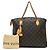 Louis Vuitton Monogram Marrone Lockit Chain MM - vista 9