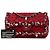 Chanel Rosso Medio Tweed Charm Trecce Doppio Flap - vista 13