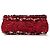 Chanel Rosso Medio Tweed Charm Trecce Doppio Flap - vista 3