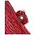 Chanel Rosso Medio Tweed Charm Trecce Doppio Flap - vista 9