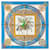 Hermès Blue Feux D'Artifice Silk Scarf Light blue Cloth  ref.2060189