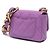 Chanel Mini Borsa in Pelle di Agnello Trapuntata Viola Funky Town Porpora - vista 2