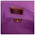 Chanel Mini Borsa in Pelle di Agnello Trapuntata Viola Funky Town Porpora - vista 6