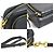 Borsa a spalla in pelle nera Christian Dior Nero - vista 3