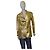 Moschino Cheap And Chic Blazer Moschino Cheap & Chic de cuero dorado
