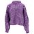 Isabel Marant Jarren Rollkragenpullover aus lila Mohair