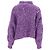 Isabel Marant Jarren Rollkragenpullover aus lila Mohair - Ansicht 3