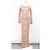 Abito maxi all'uncinetto Balmain in cotone marrone - vista 6