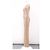Abito maxi all'uncinetto Balmain in cotone marrone - vista 7