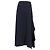 Gonna maxi a balze Max Mara in lana blu navy - vista 3